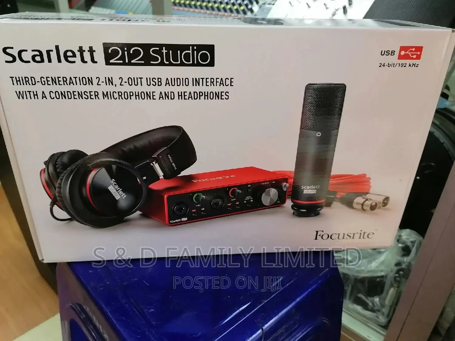 Focusrite Studio 2i2 3rd Generation