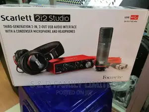 Focusrite Studio 2i2 3rd Generation