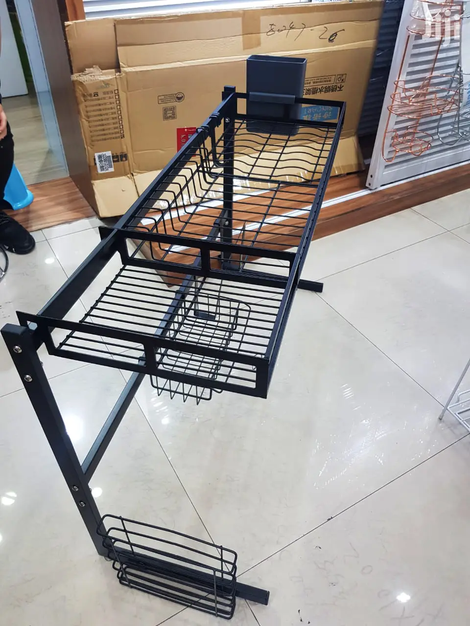 Over Kitchen Drain Rack