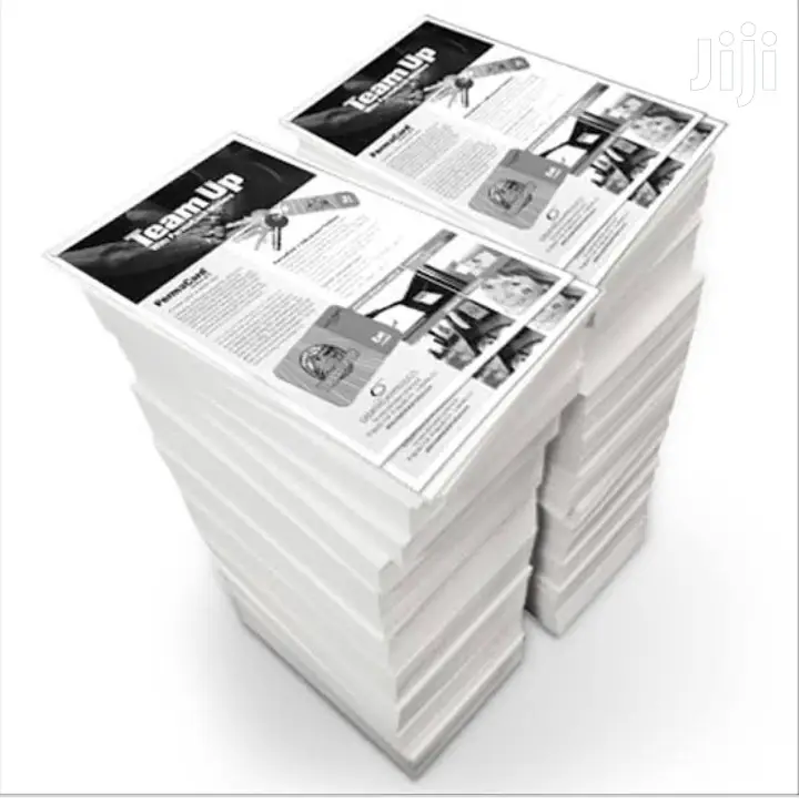 Bulky Black And White Document Printing
