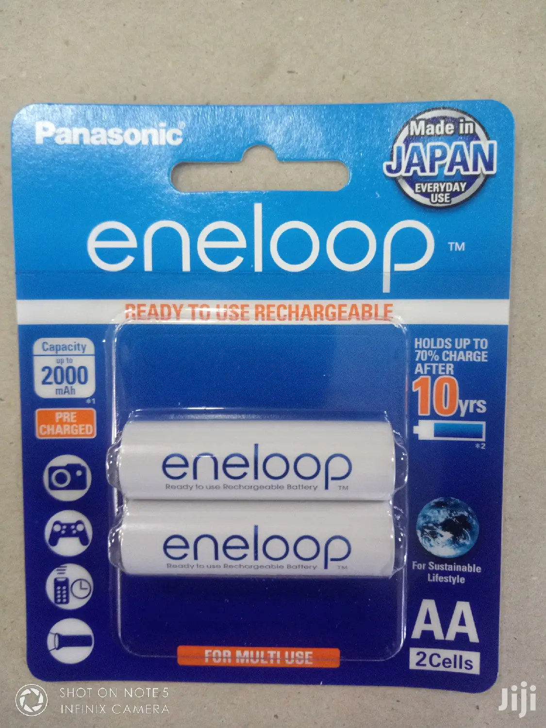 Enveloop Panasonic AA Batteries