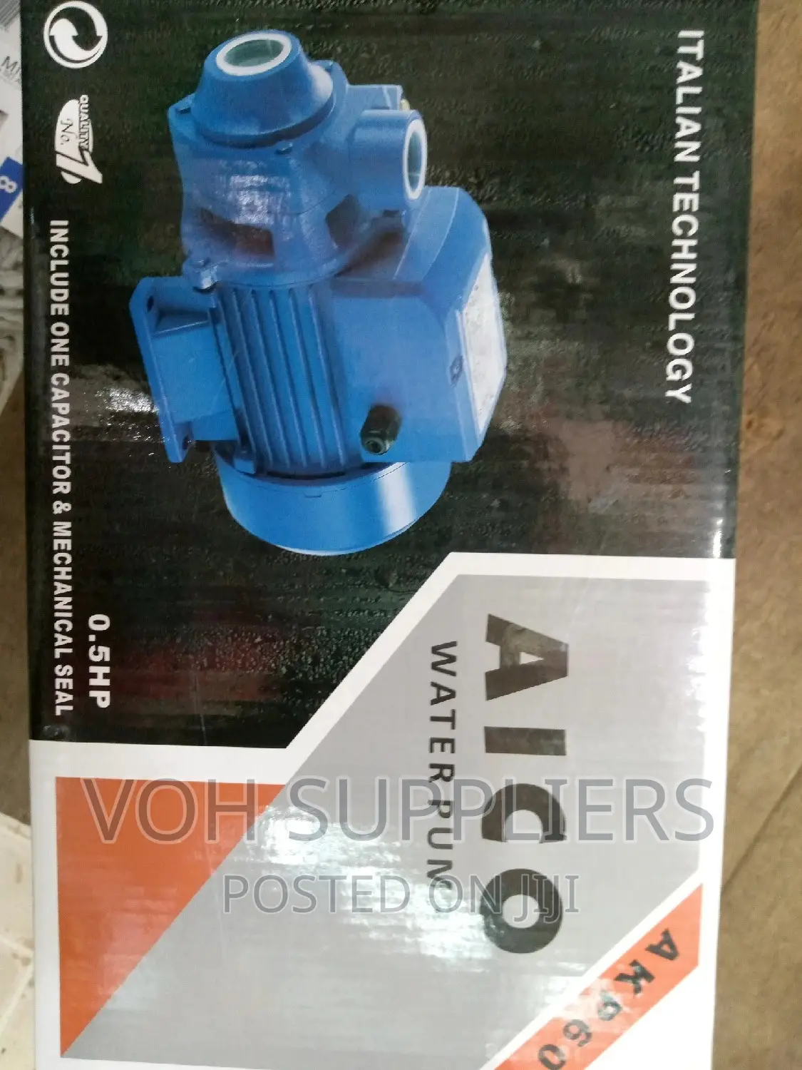 Aico 0.5hp Water Pump