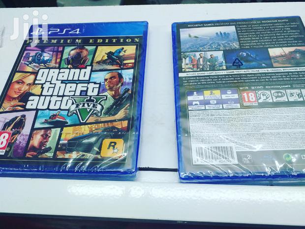 New GTA 5 Ps4 Game - main view