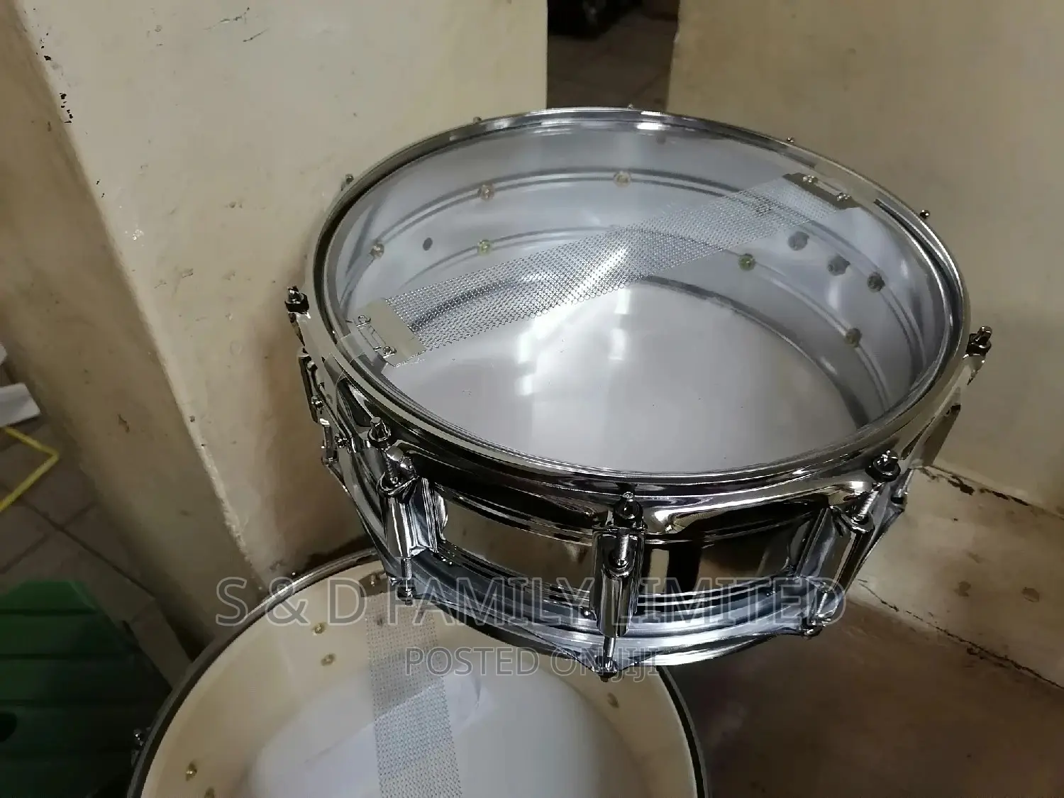 Premier Metalic Snare Drums Available