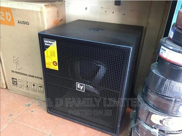 EV Complete Bass Speaker - main view