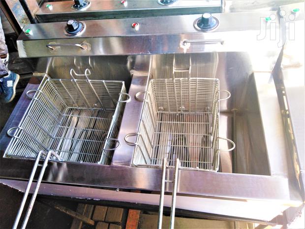 Chips Deep Fryer 17x2=34L Large Size With Double Elements - main view