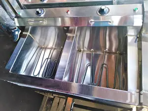 Chips Deep Fryer 17x2=34L Large Size With Double Elements