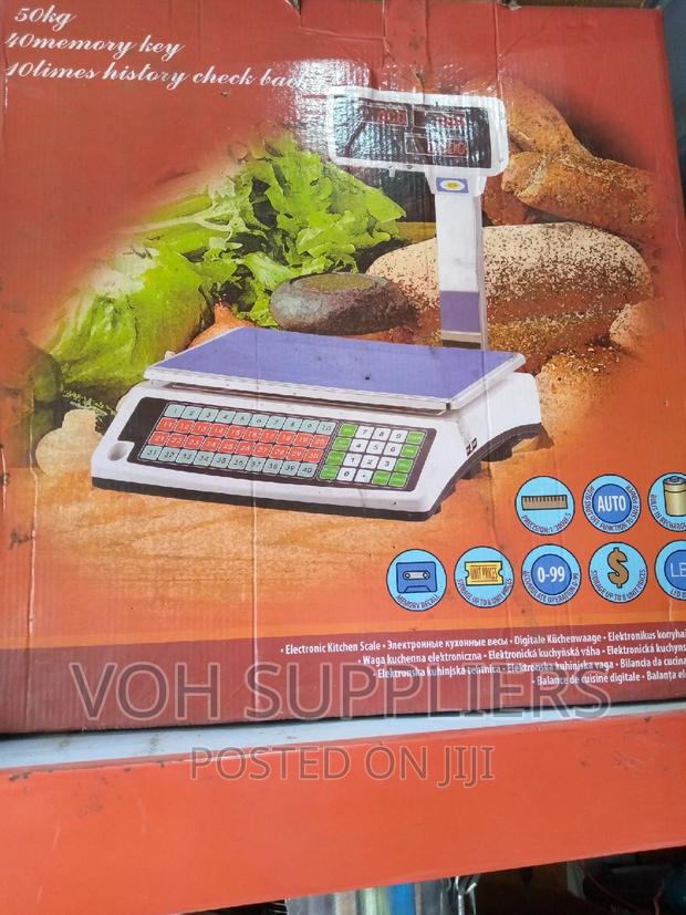 Recept Printer Scale - main view