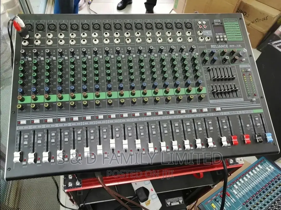 Reliance 18 Channels Plain Mixer