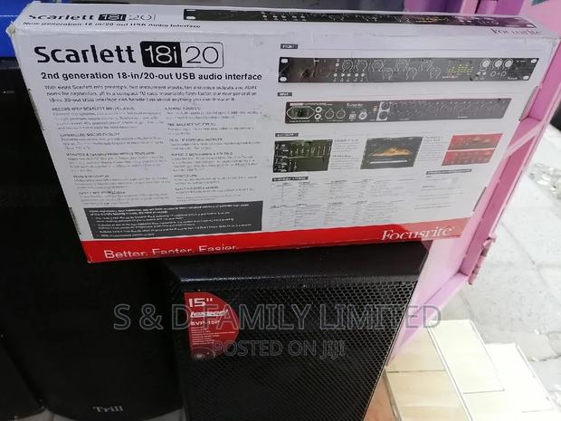 Focusrite Scarlett 18i20 - main view