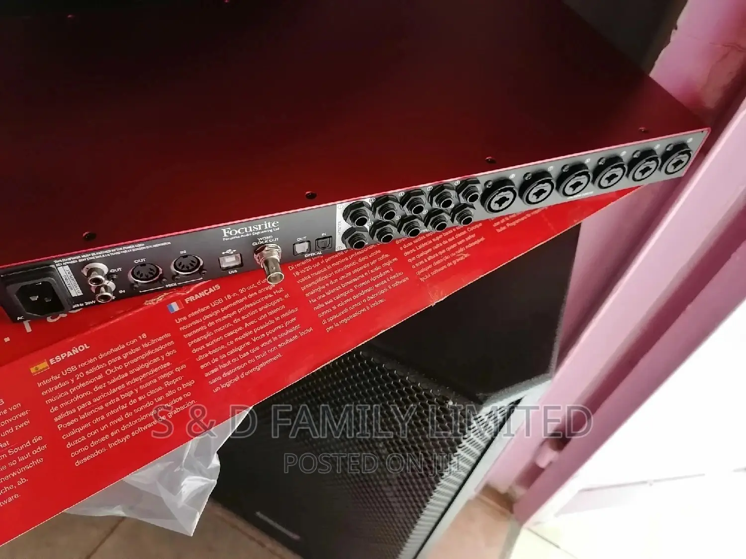 Focusrite Scarlett 18i20