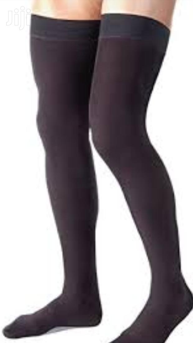 Juzo Compression Stockings Thigh Length - main view