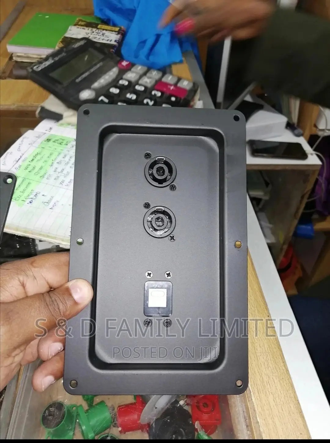 Speaker Connectors.