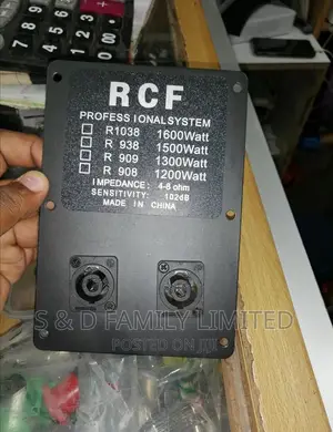 Speaker Connectors.