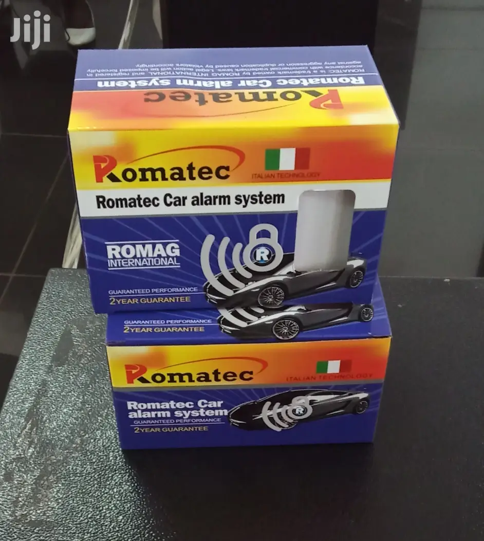 New Car Romatec Alarm, Free Installation.