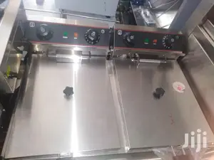 Imported Double Deep Fryer 10x2=20ltrs