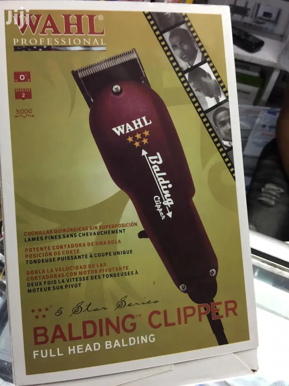 Original Balding Shaver-maroon