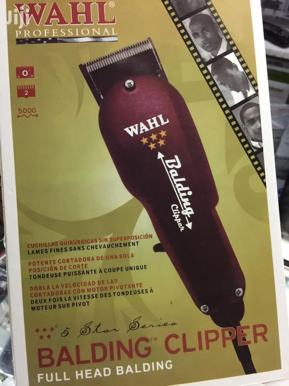 Original Balding Shaver-maroon