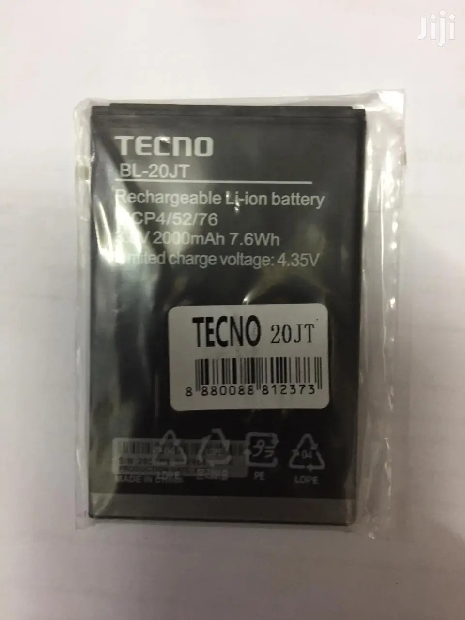 Tecno Battery 20jt