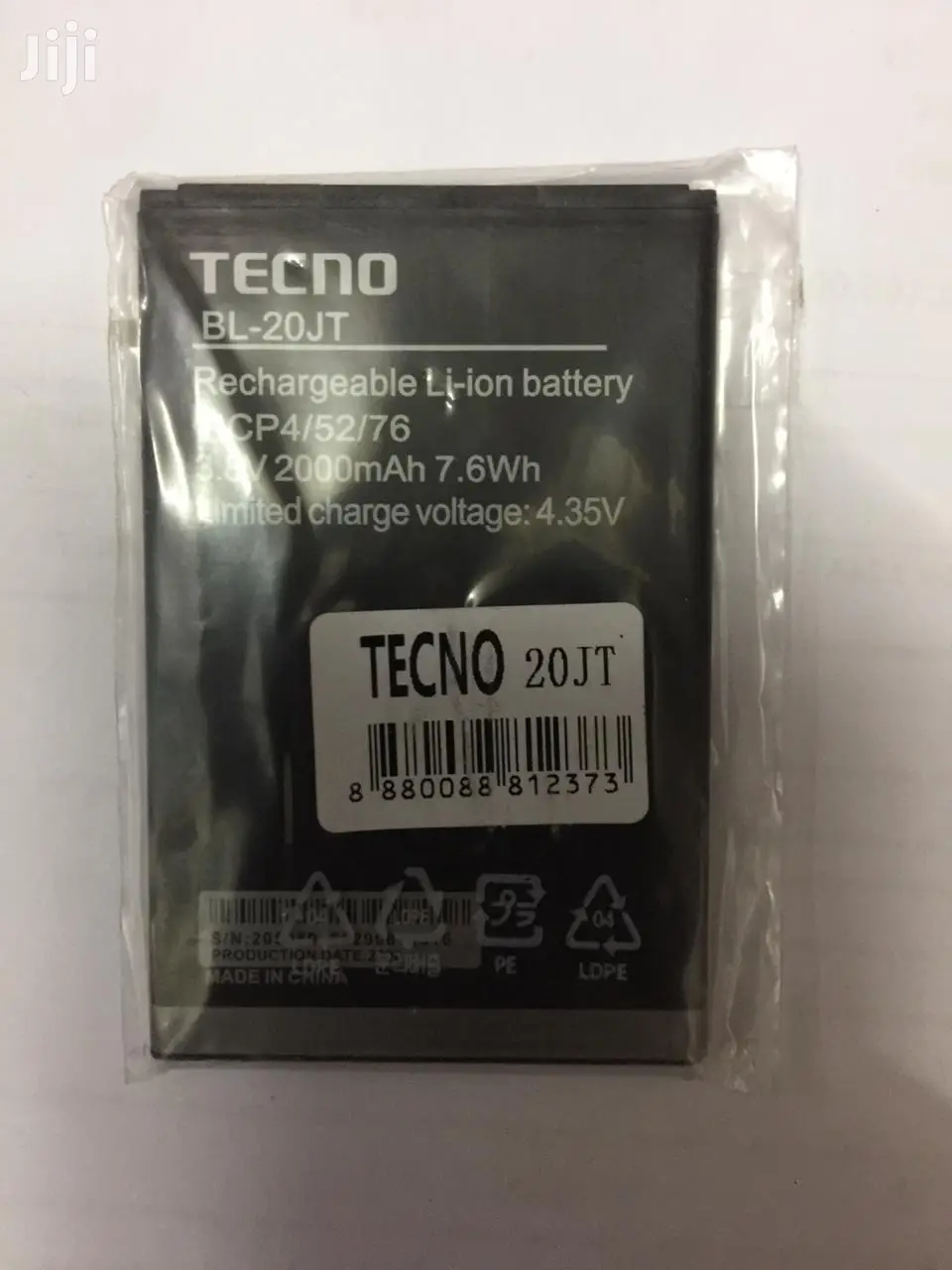Tecno Battery 20jt