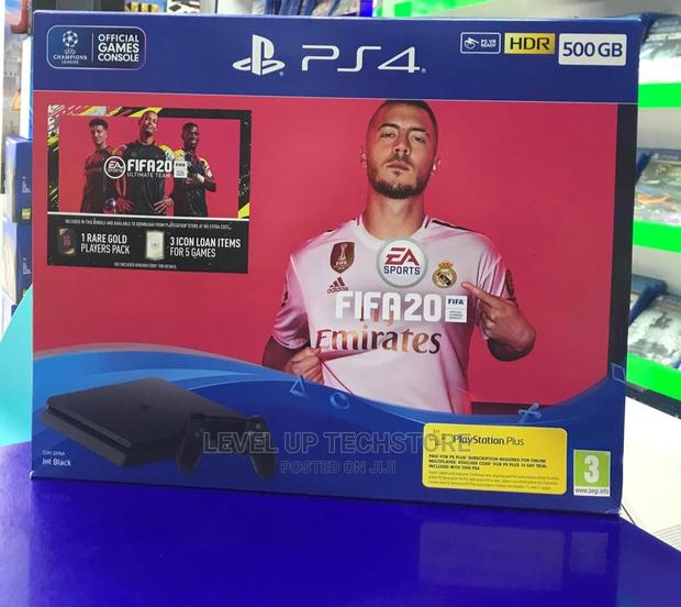 PS4 Slim 500gb Fifa 20 Bundle Console - main view