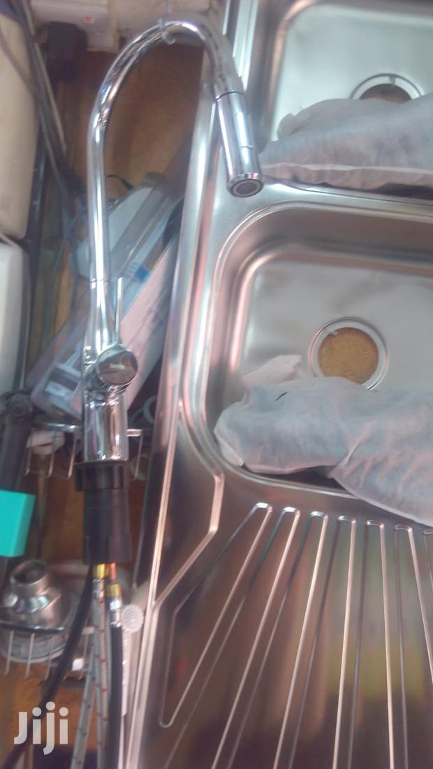 Kitchen Mixer Tap Long Neck