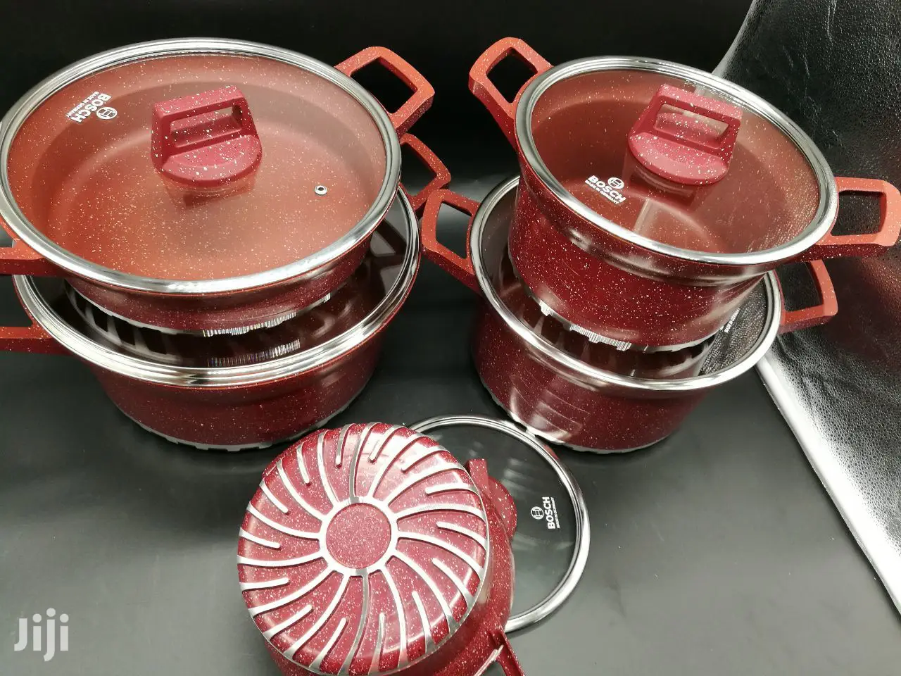10pcs Bosch Granite Cookware Set