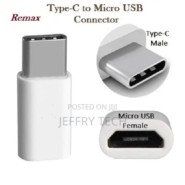 Type-C to Micro Usb Adapter for Charging Data Sync