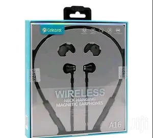 Celebrat A16 Stereo Wireless Neckhanging Earphones.