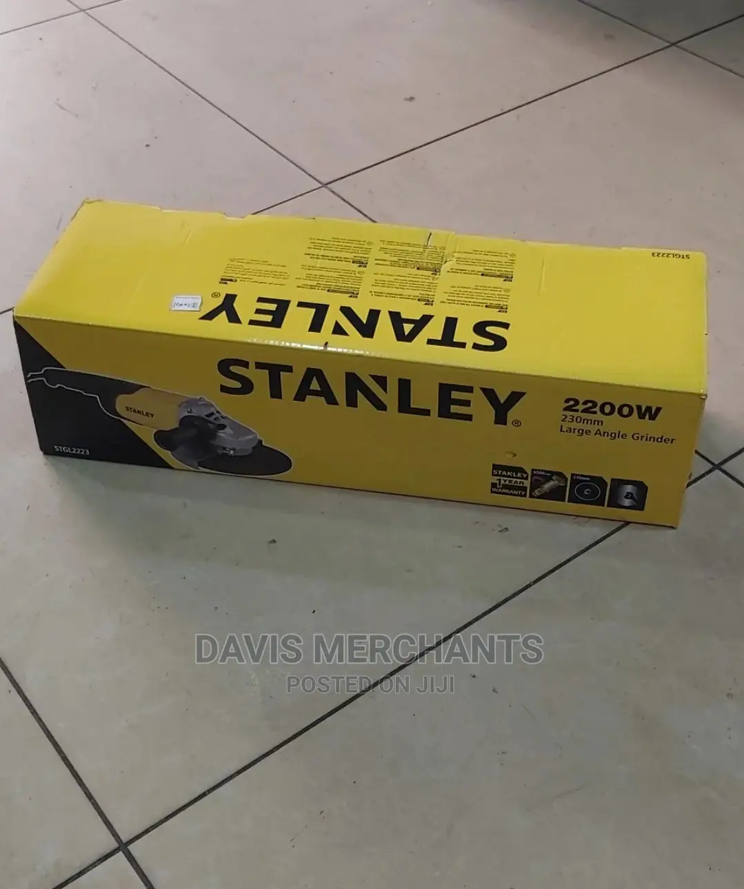 Stanley 9" Angle Grinder for Heavy Commercial Purposes
