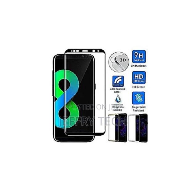 Galaxy S8 Screen Protector- Black - thumbnail 3