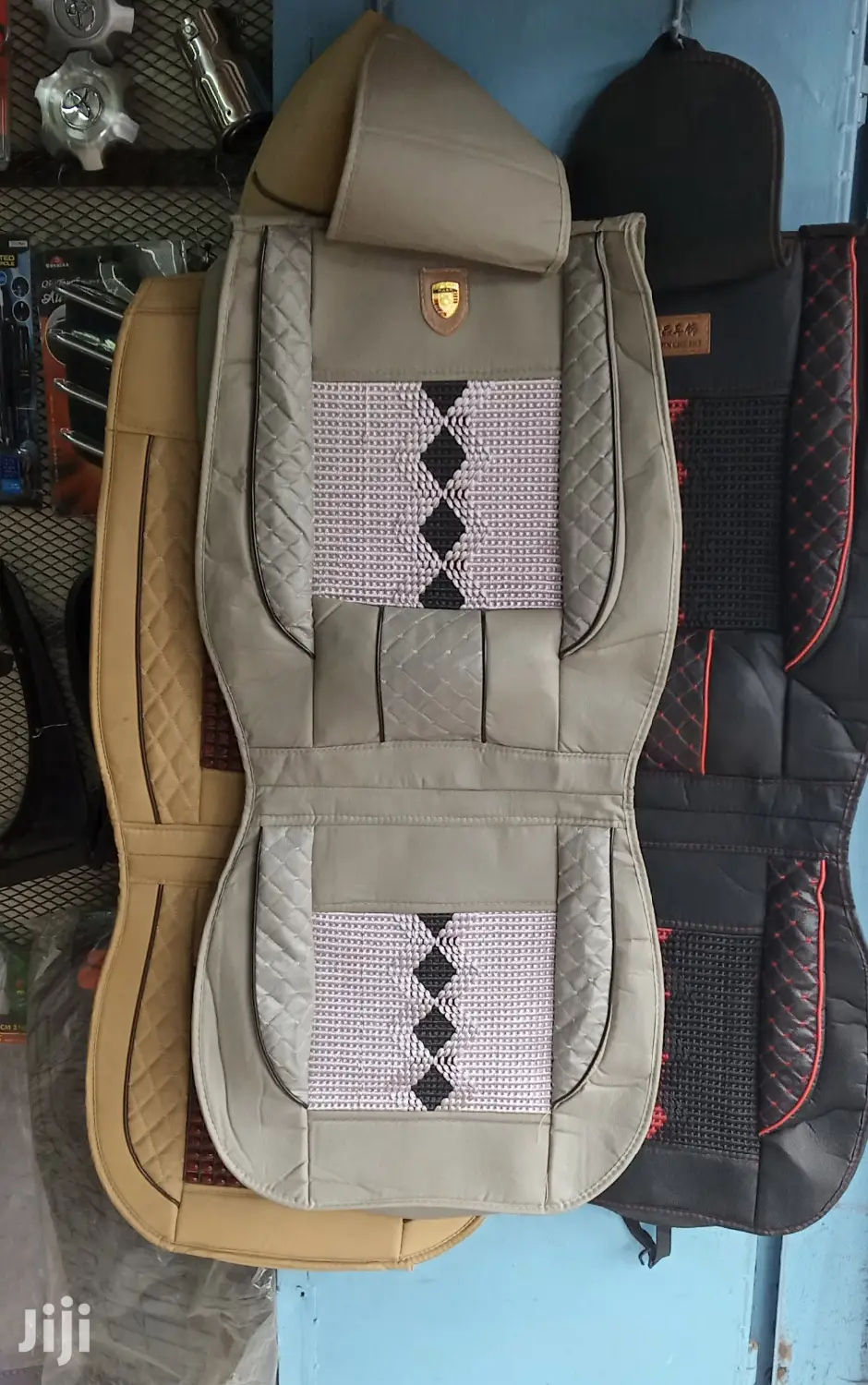 New Leather Car Seat Covers, Free Delivery Within Nairobi Town.