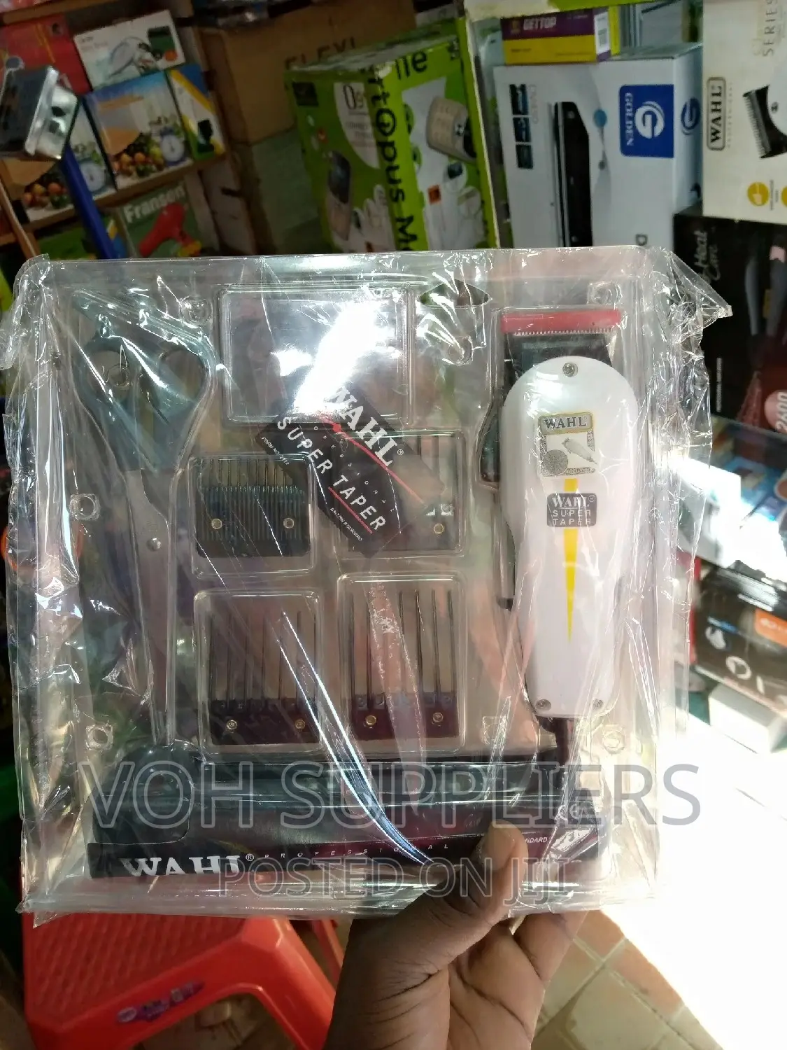 Clear Packed Hair Shaver