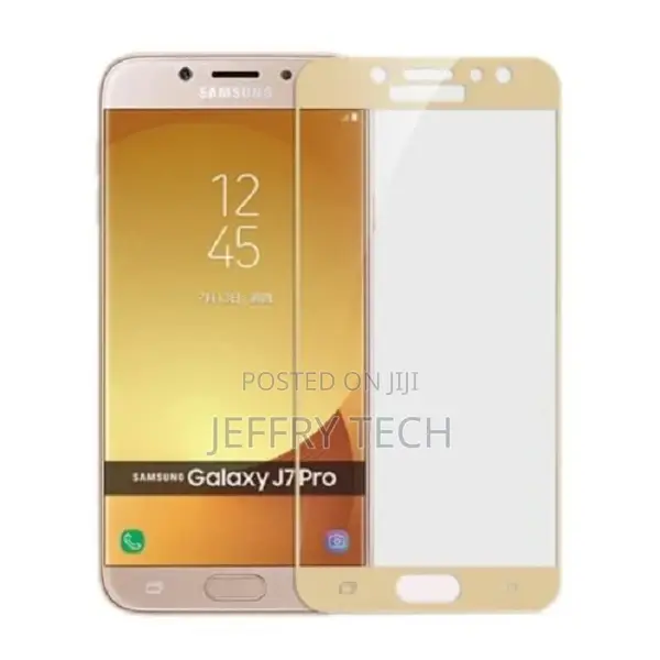 Screen Protector for Samsung Galaxy J7 - Black