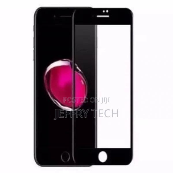 Glass Screen Protector for iPhone 8 - Black - thumbnail 2