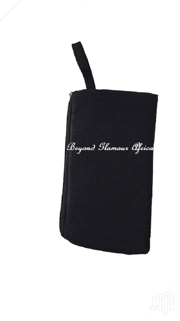 Ankara Denim Make Up Accessories Pouches - thumbnail 3