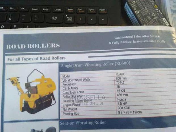 Honda Engine Single Drum Vibrating Roller - thumbnail 4