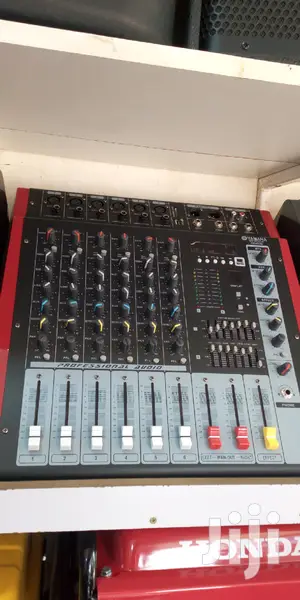 Yamaha 6 Channel Mixer Red