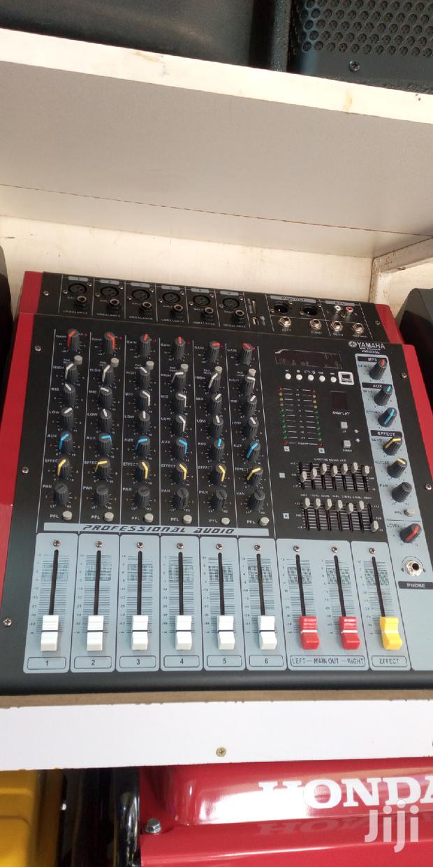 Yamaha 6 Channel Mixer Red
