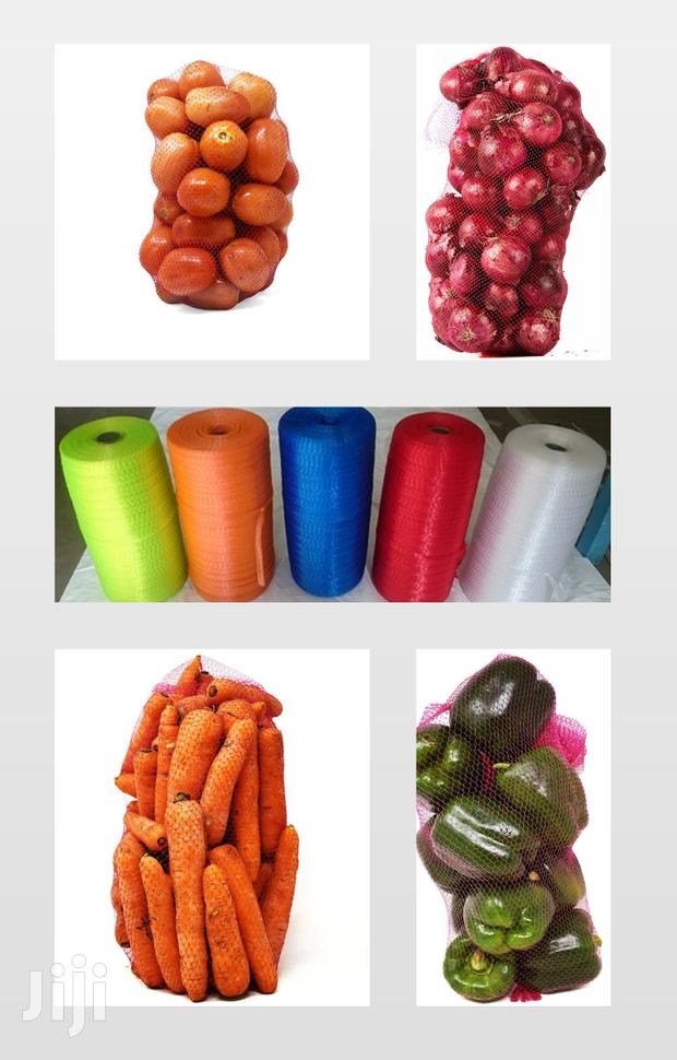 Multipurpose Fruit Vegetable Mesh Net Bags - 100 Pcs - thumbnail 3