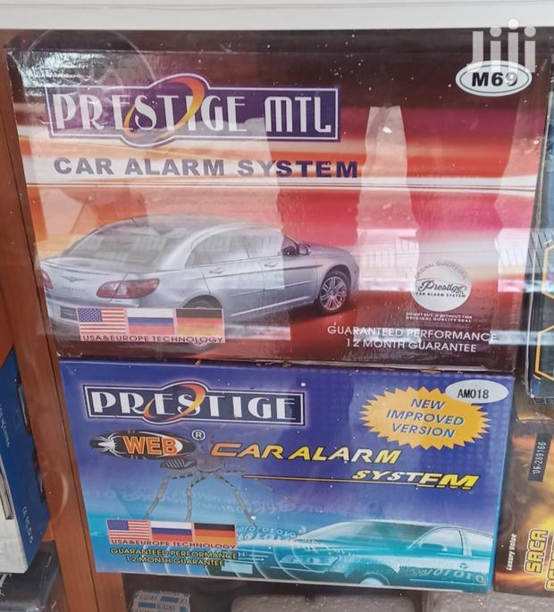 New Prestige Car Alarm With Cut Off, Free Installation.