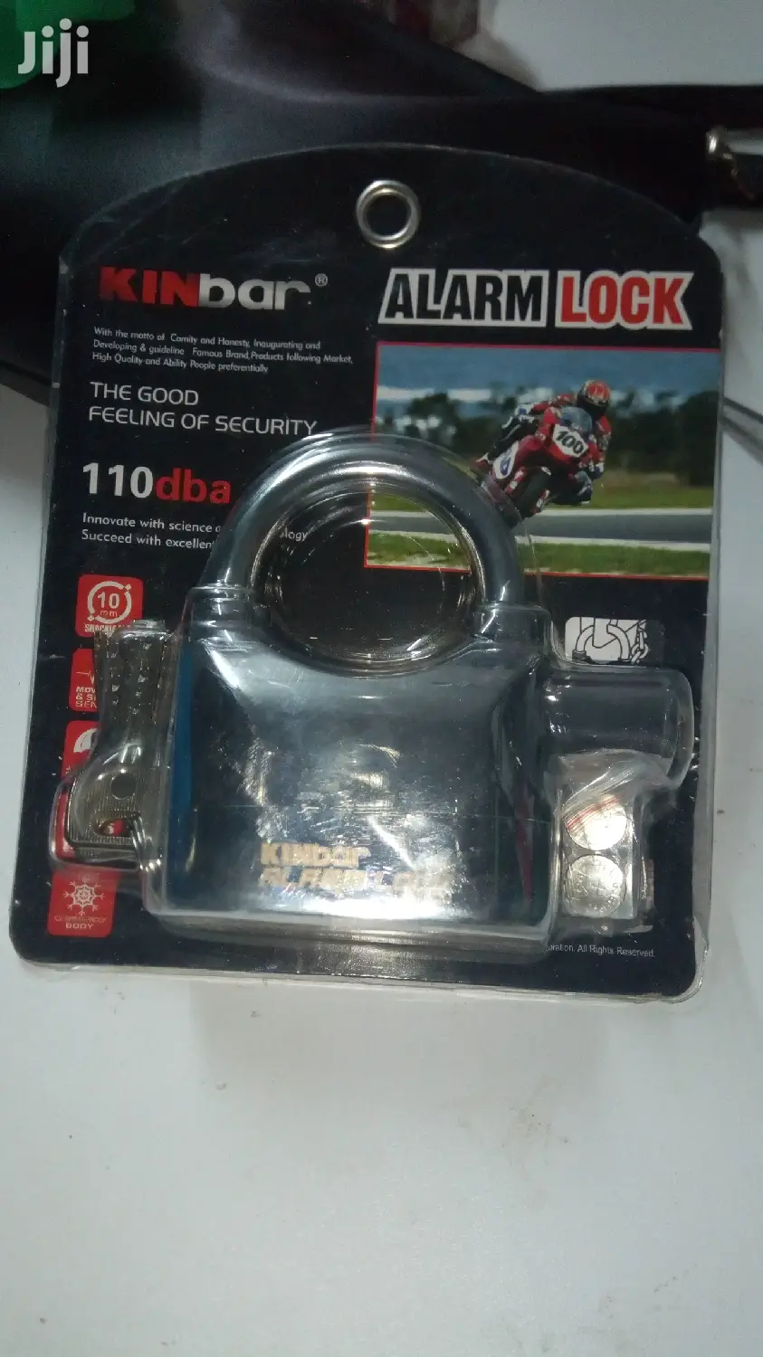 High Quality Alarm Padlock Kin Bar