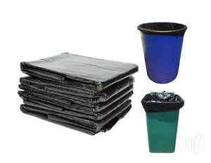50pcs 30l Black Normal Home Use 24" X 36" Garbage Bags.