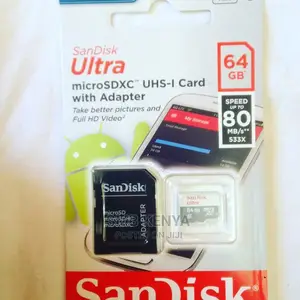 Original Sandisk Class 10 Memory Card 64gb