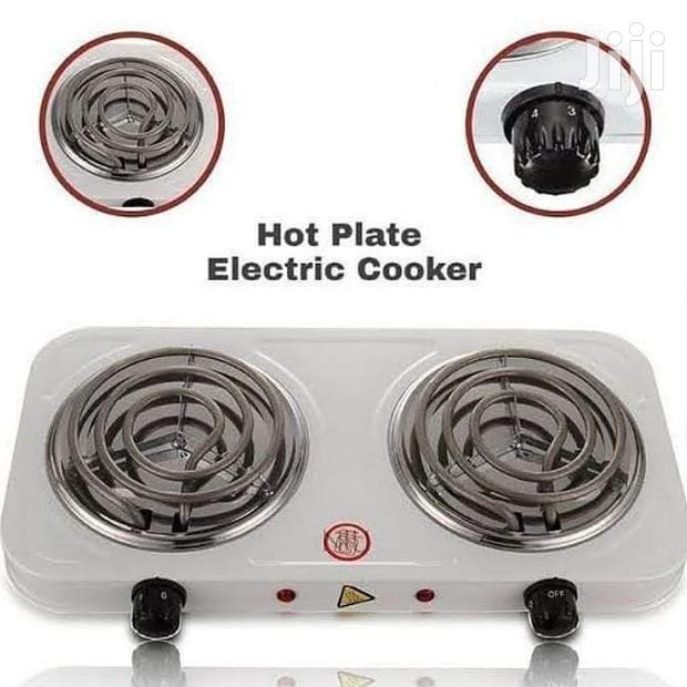 New Double Electric Hot Plate/Grill - main view