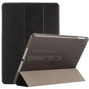 9.7" Flip Smart Colour Case for Apple iPad (2017) Air 2 - Black