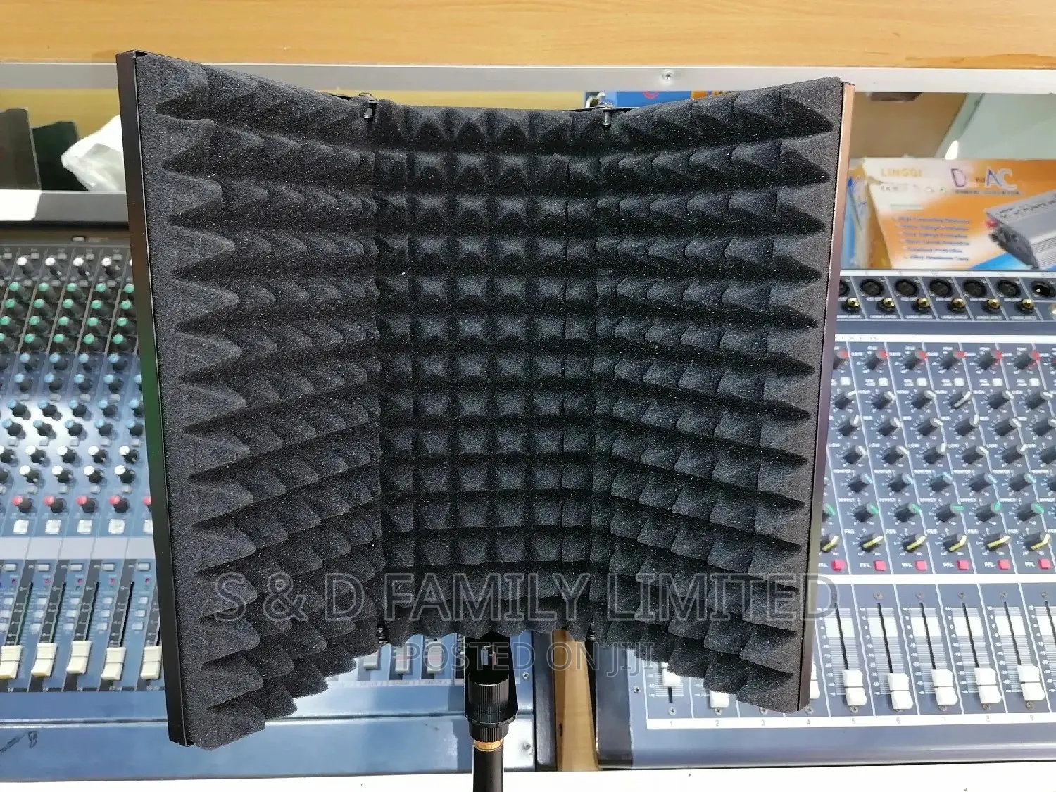 Studio Booth Sound Reflection Absorbing Wall