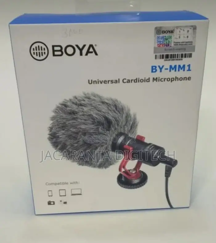 Boya by-Mm1 Mini Cardioid Condenser Microphone