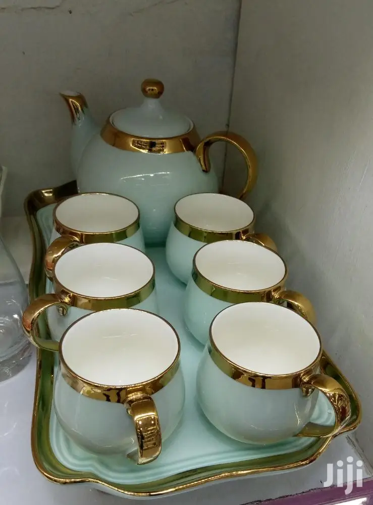 Tea Set With Stand Tray