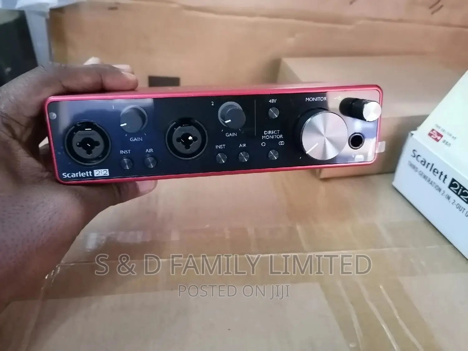 Focusrite Scarlett 2i2 3rd Generation With Pro Tools